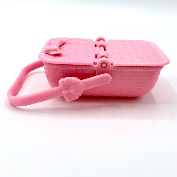 Miniature Flocked Dogs Figures Animal Puppies & Basket 1 1/4”-1 1/2” Lot Of 3 - Picture 9 of 15